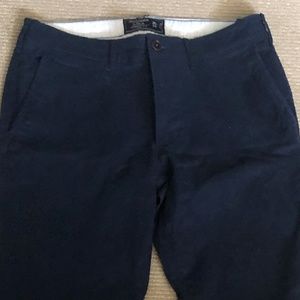Abercrombie & Fitch Langdon Slim Khaki Pants NWT
